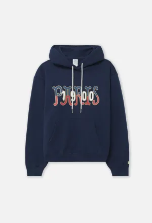 John Elliott x Olympic Heritage Paris Hoodie / Navy