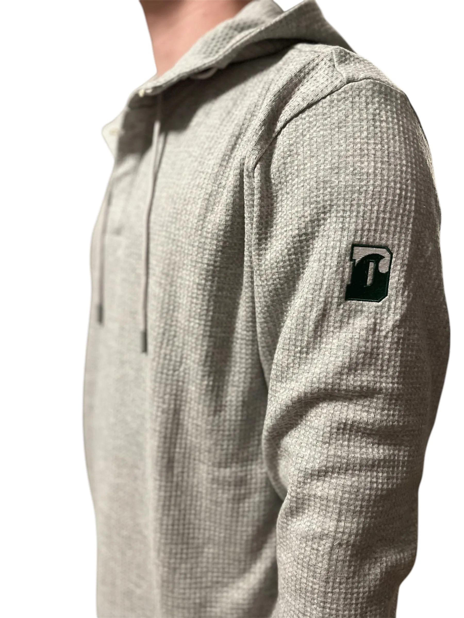 Johnnie-O Kester 1/4 Hoodie - Light Gray