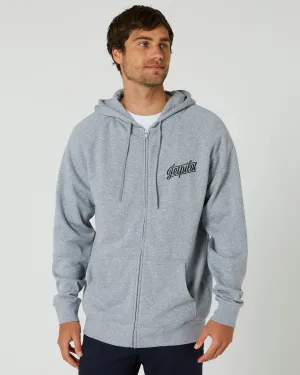 JP Friday Mens Zip-Up Hoodie - Heather