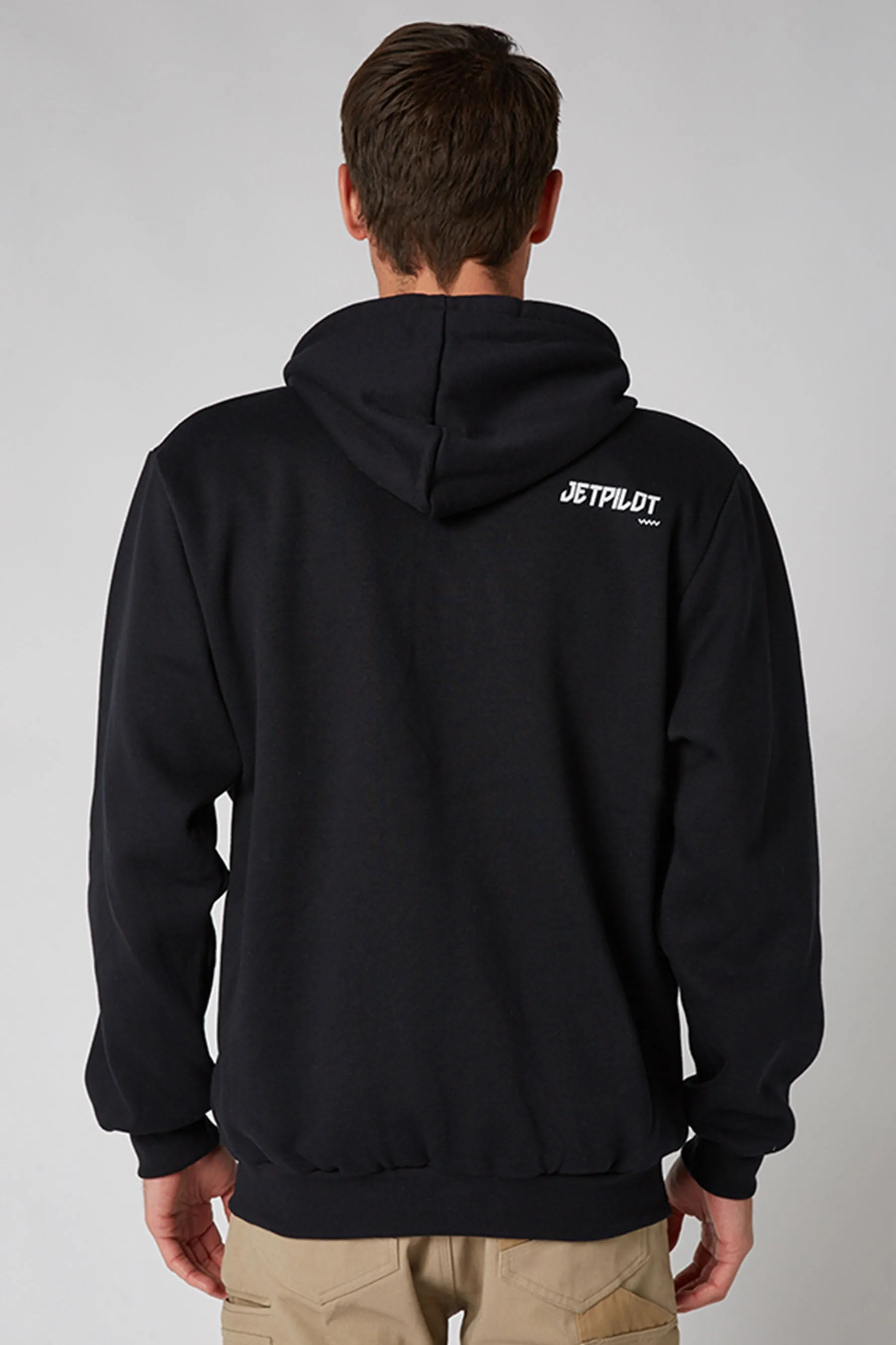 JP Fueled 2 Mens Zip Up Hoodie - Black