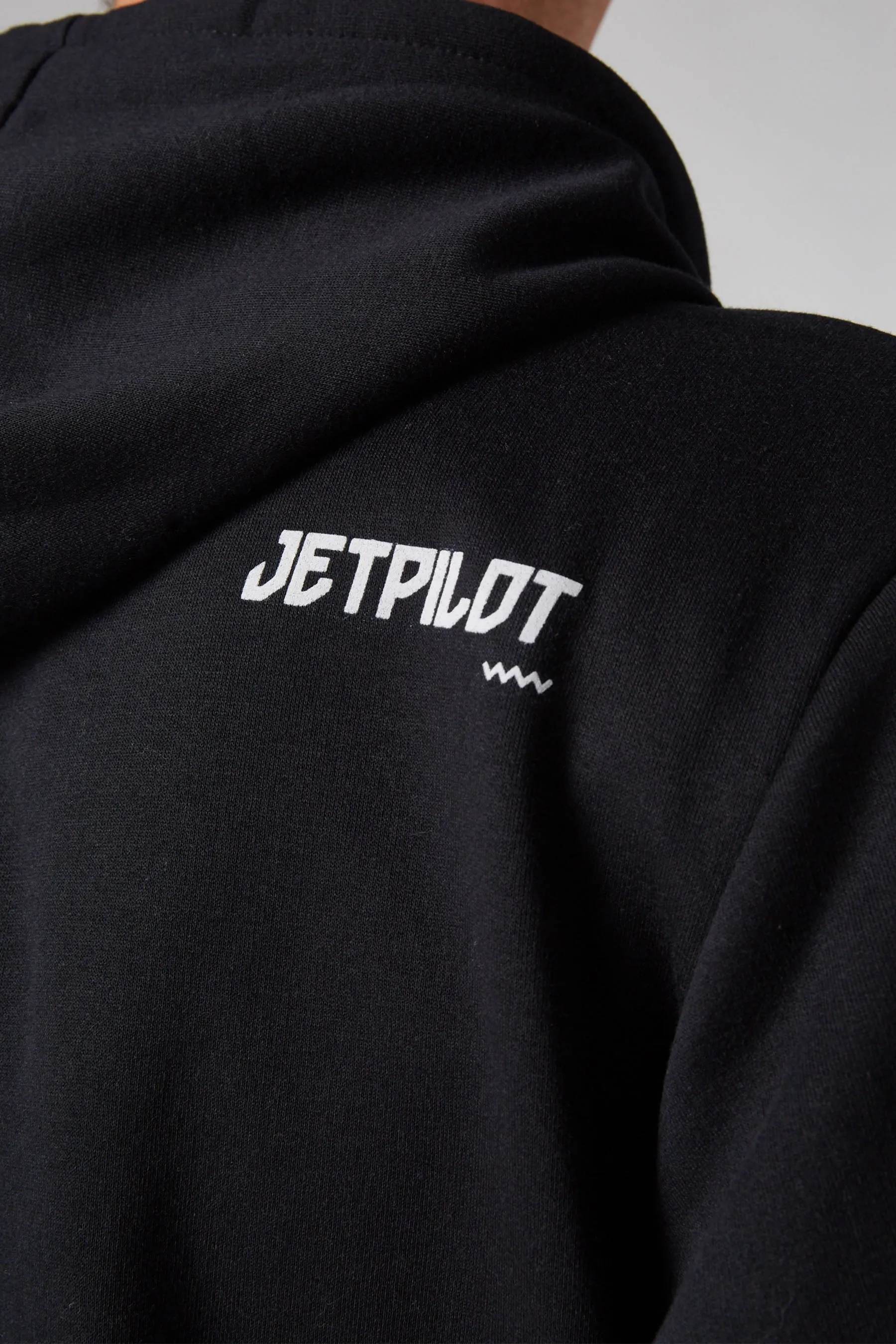 JP Fueled 2 Mens Zip Up Hoodie - Black
