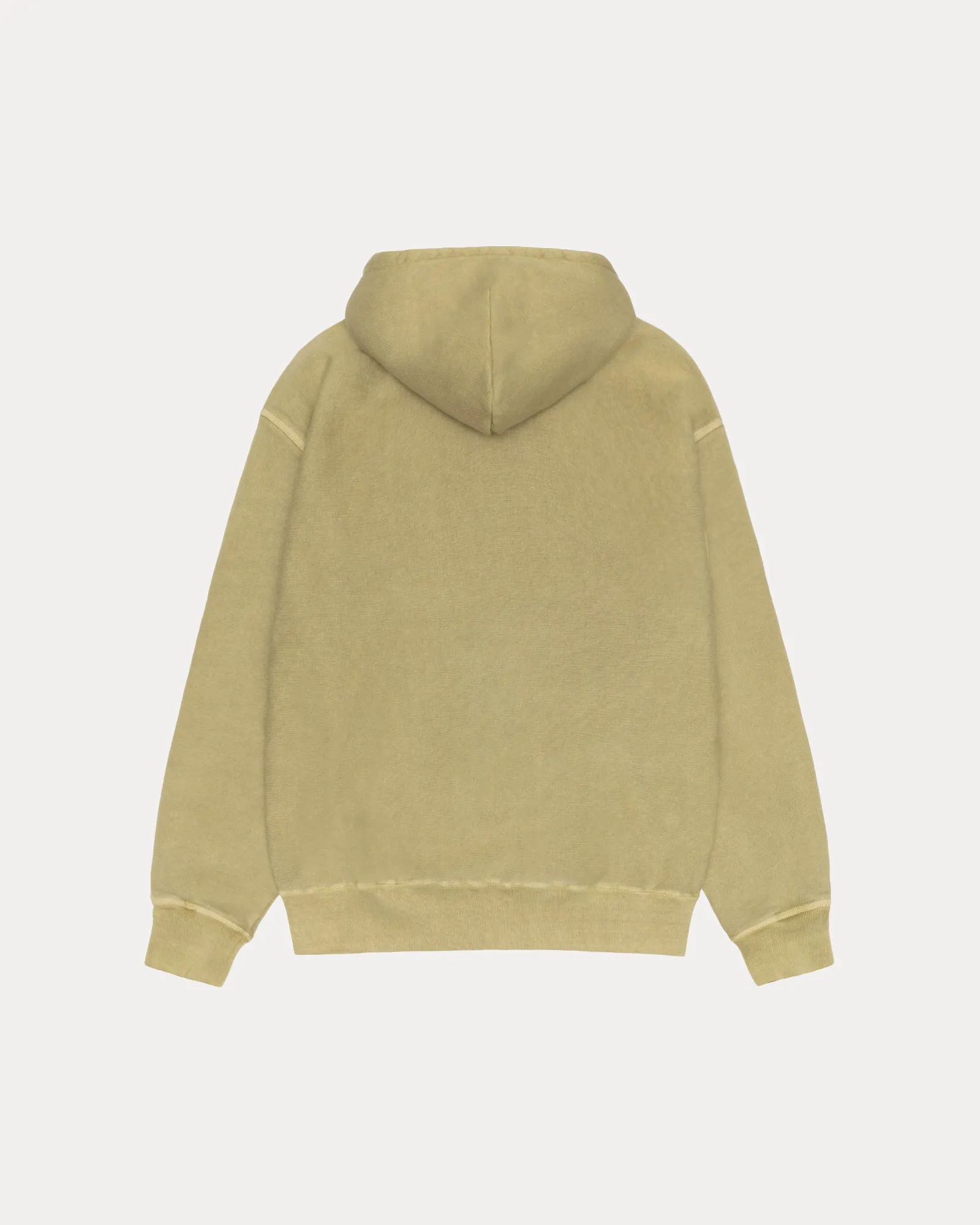 JUMBO ZIP HOODIE PIGMENT DYED