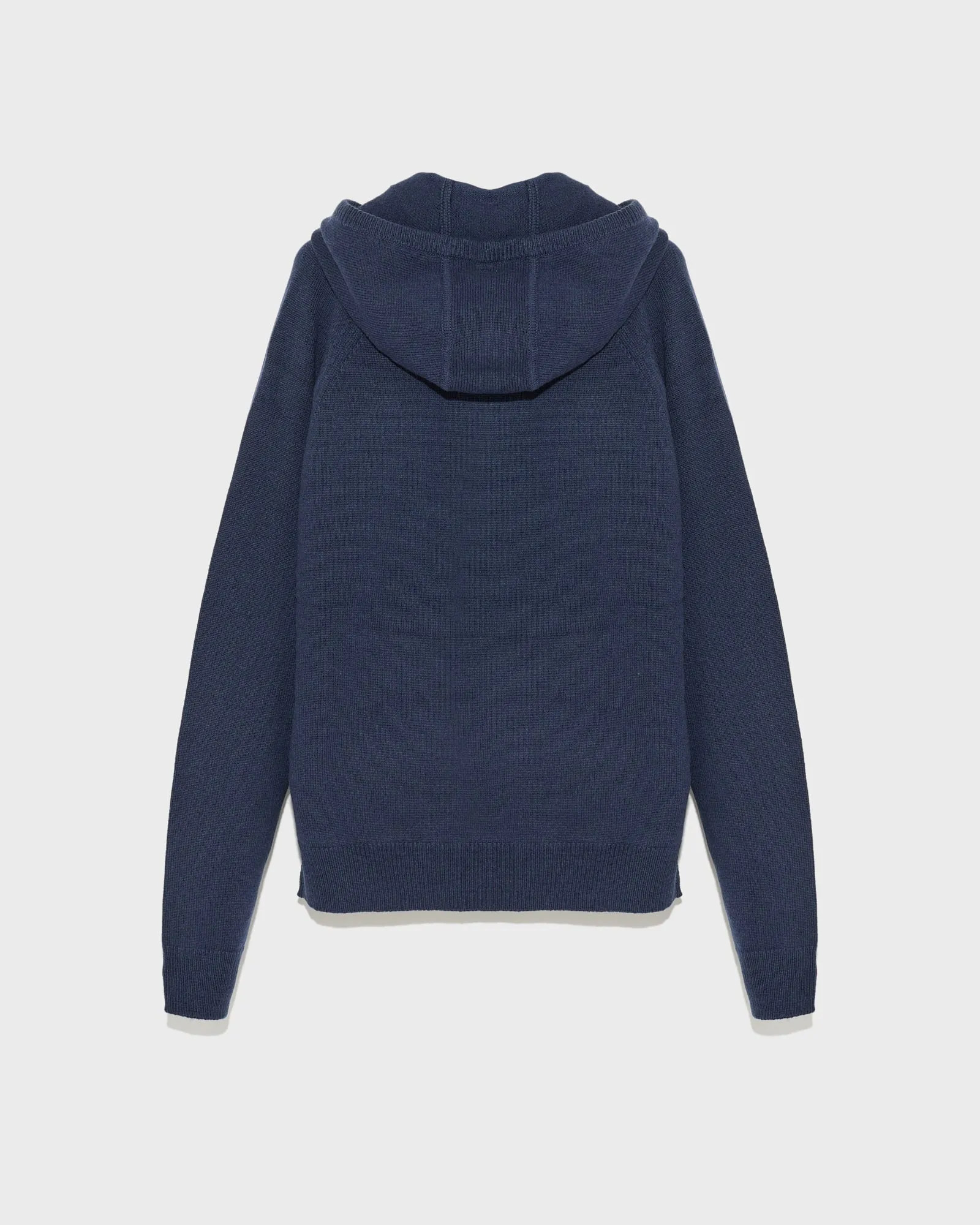 Knit hoodie