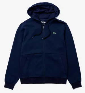 Lacoste Men’s SPORT Mesh Panels Hoodie Navy Blue SH9676-51-423