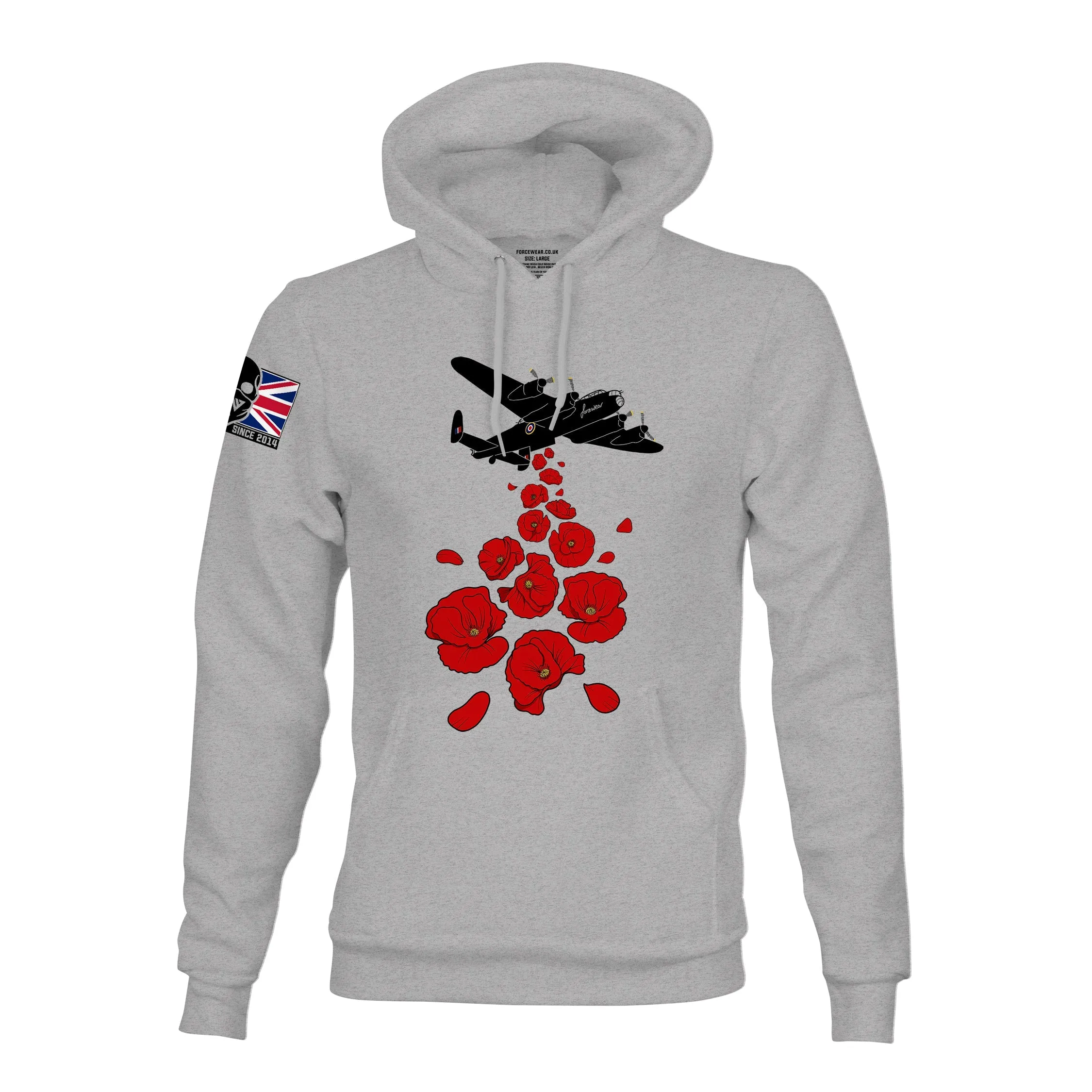 LANCASTER AND POPPIES HOODIE