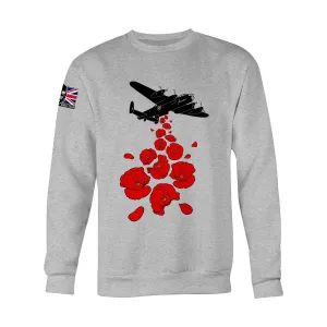 LANCASTER AND POPPIES SWEAT
