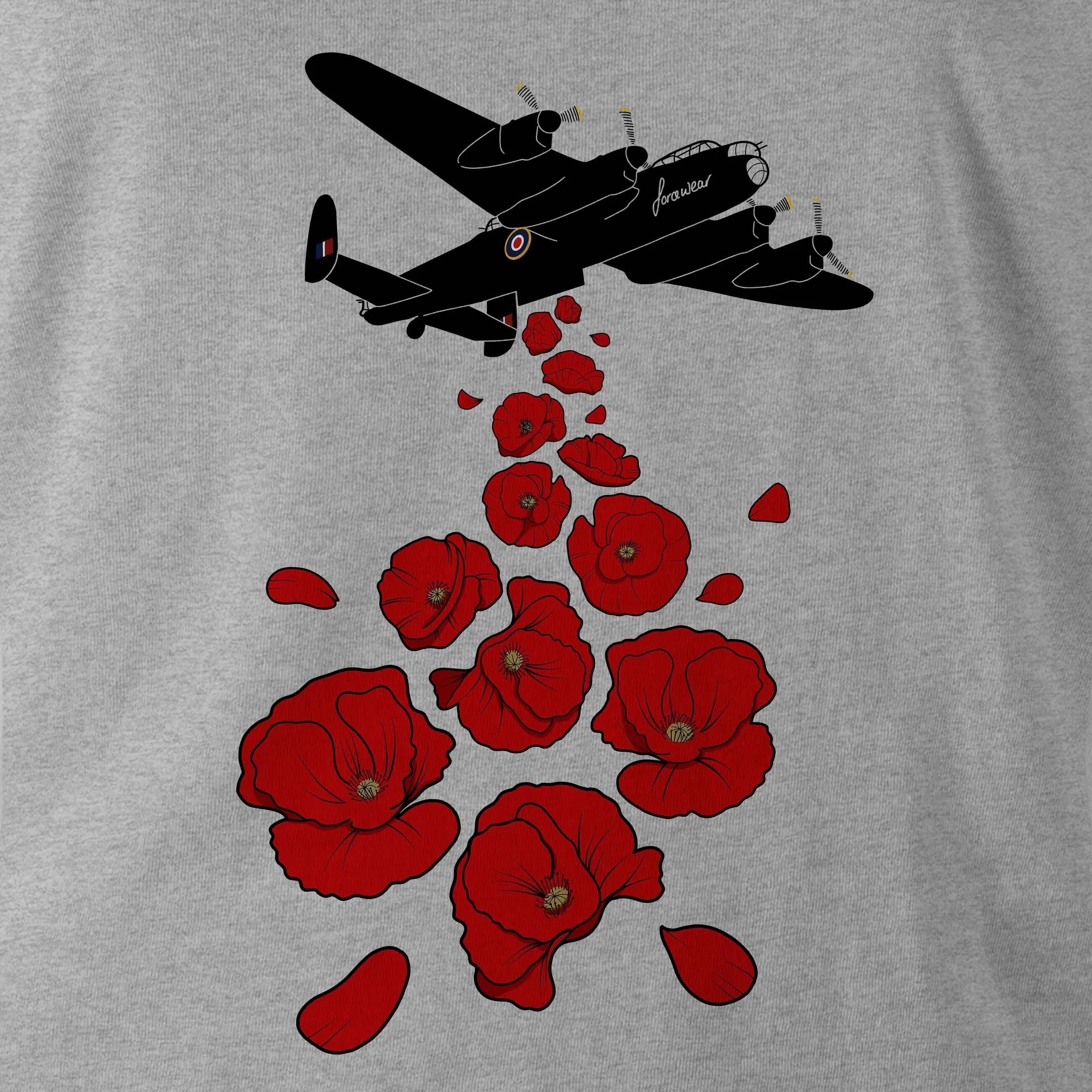 LANCASTER AND POPPIES SWEAT