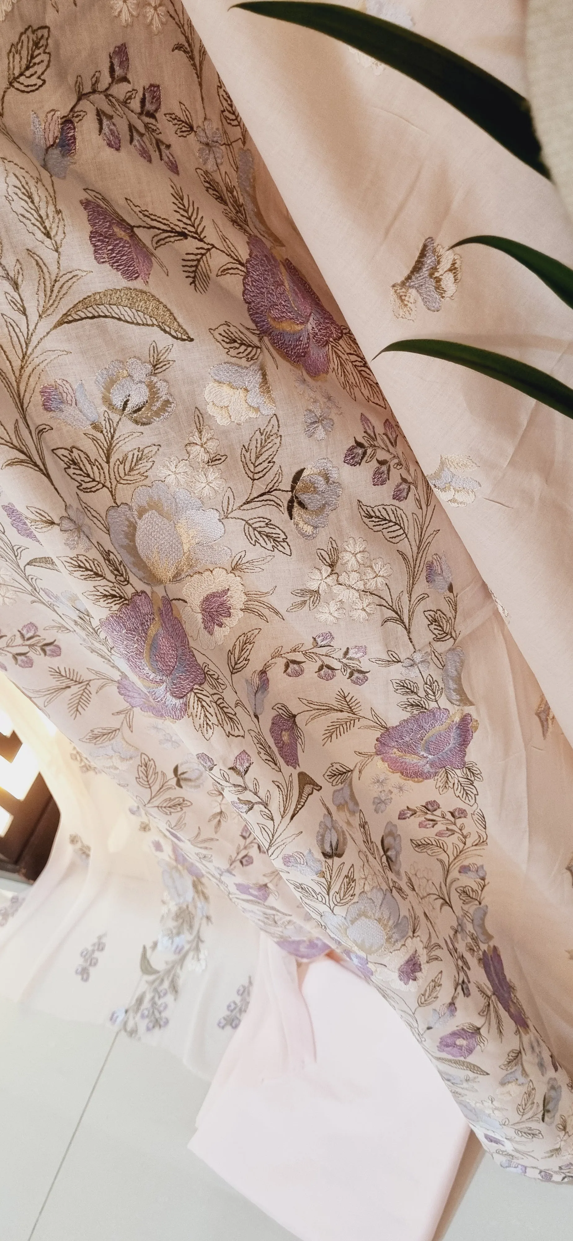 Lawn embroidered three piece suits