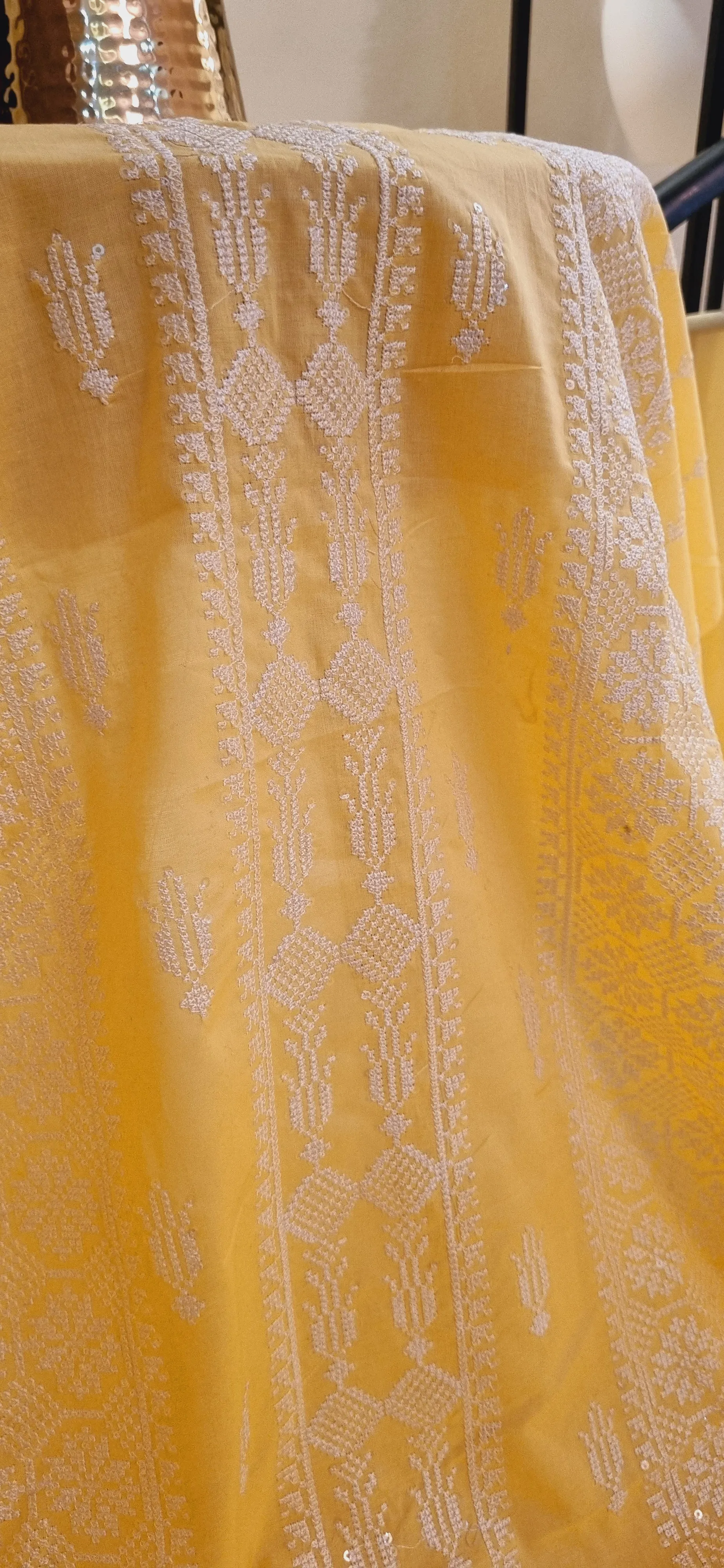 Lawn embroidered three piece suits