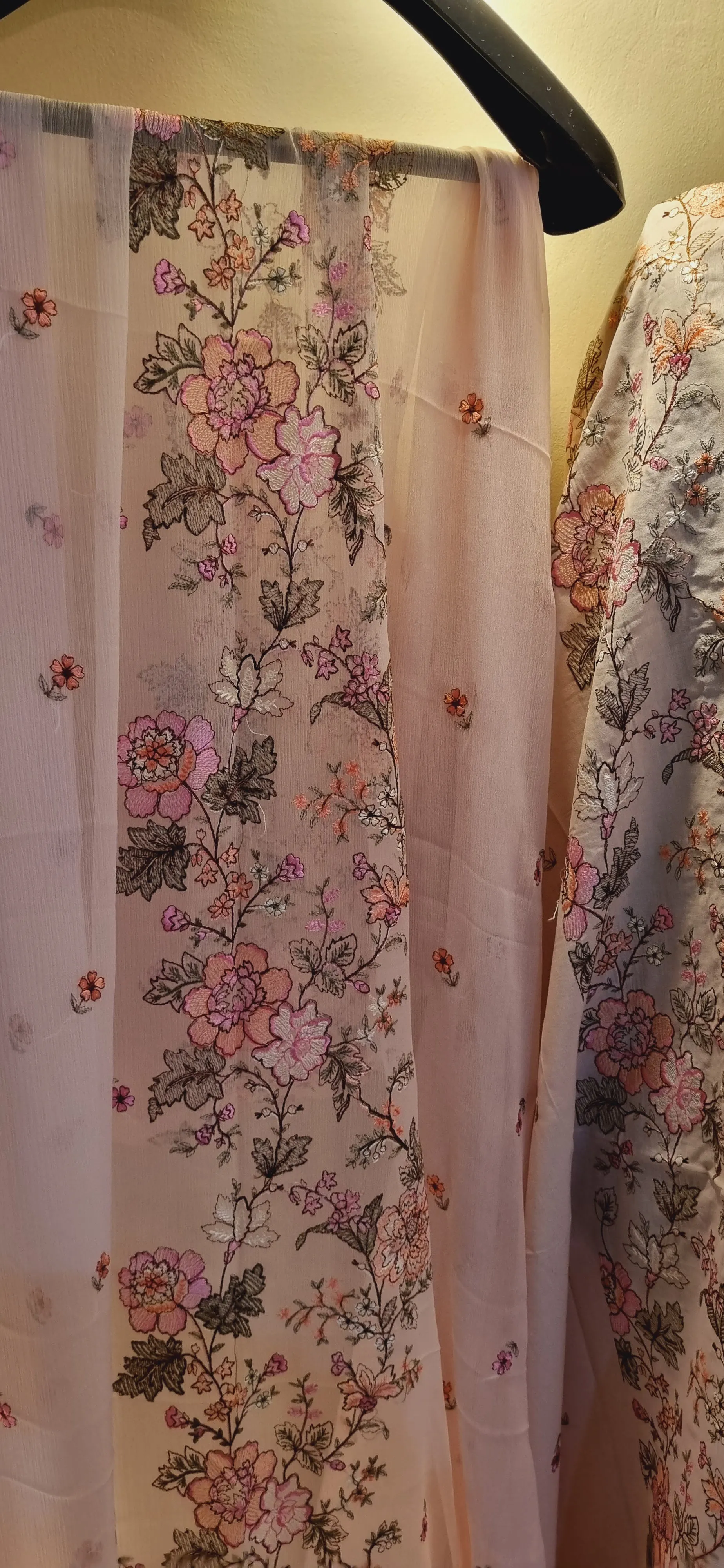 Lawn embroidered three piece suits