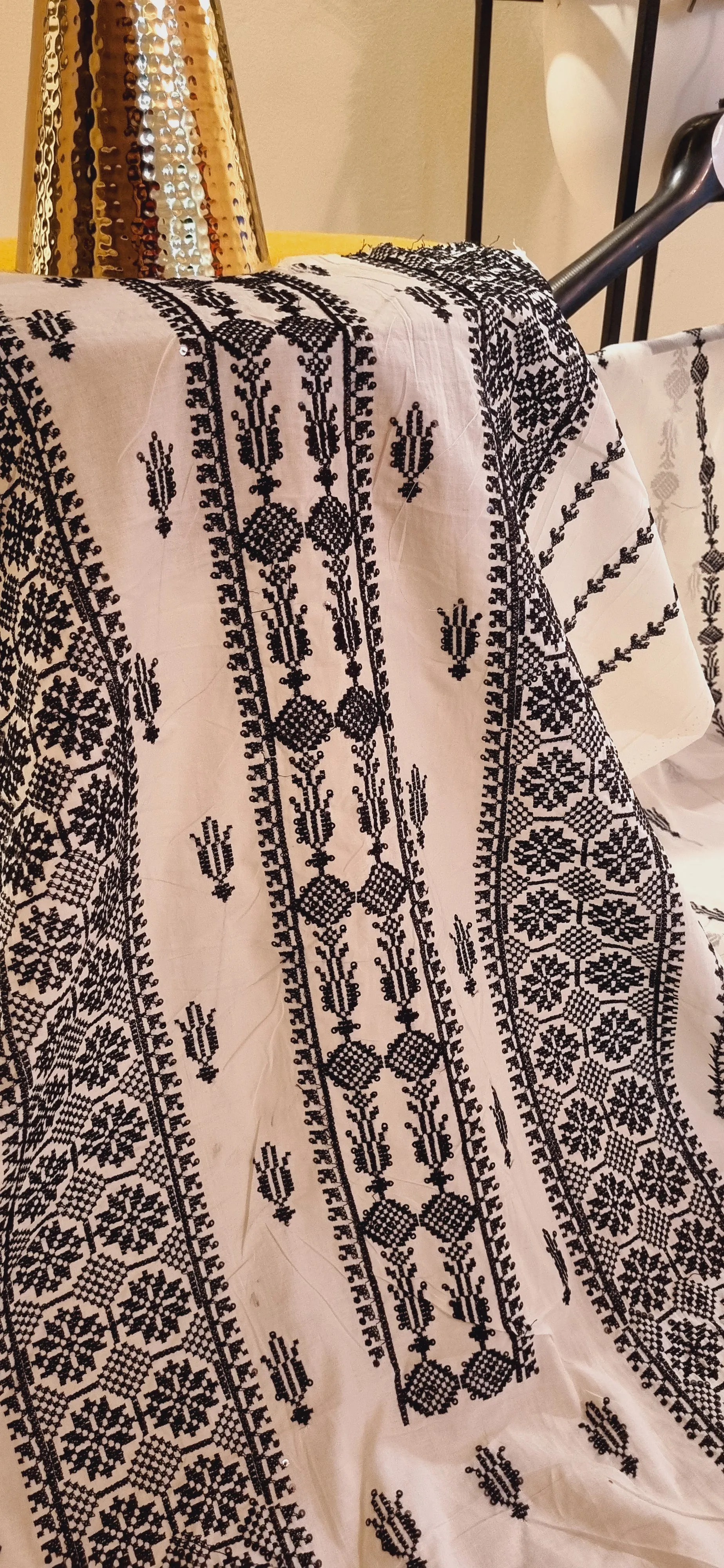 Lawn embroidered three piece suits