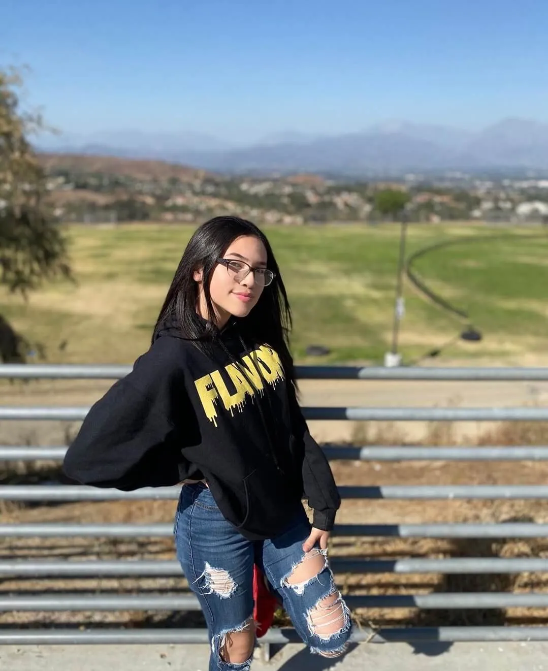 Lemon Sugar Glitter Flavor | Black Hoodie