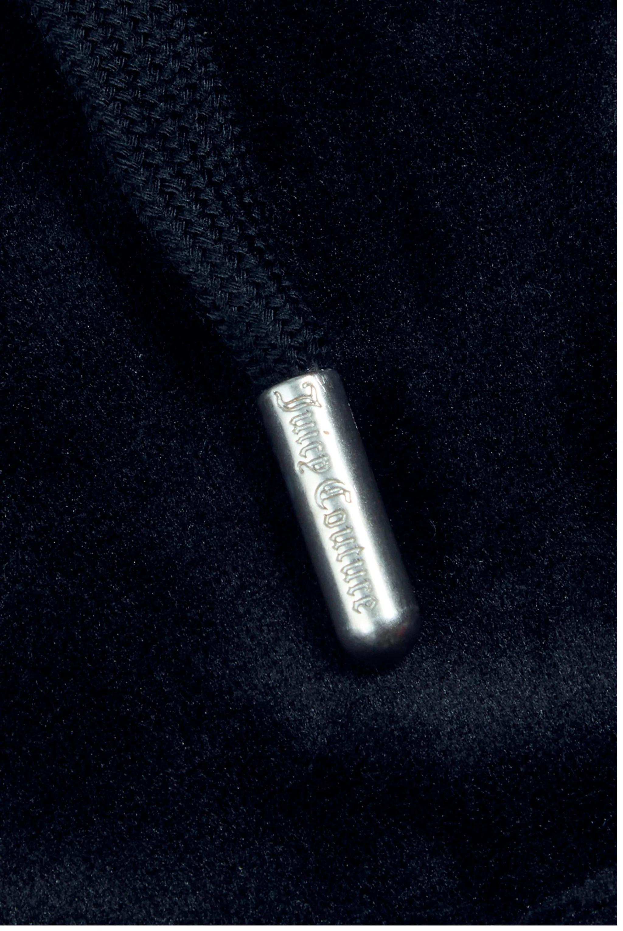 'LEO' NIGHT SKY DIAMANTÉ VELOUR ZIP-THROUGH HOODIE