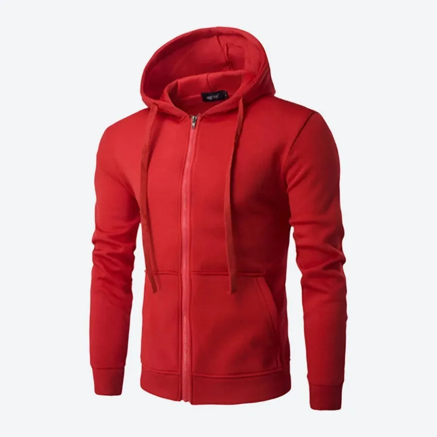 Lightweight Zip-Up Hoodie Sweatshirts