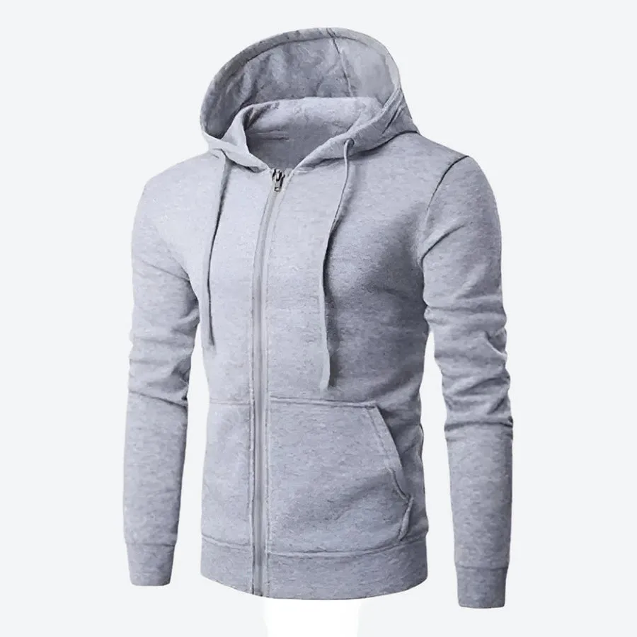 Lightweight Zip-Up Hoodie Sweatshirts