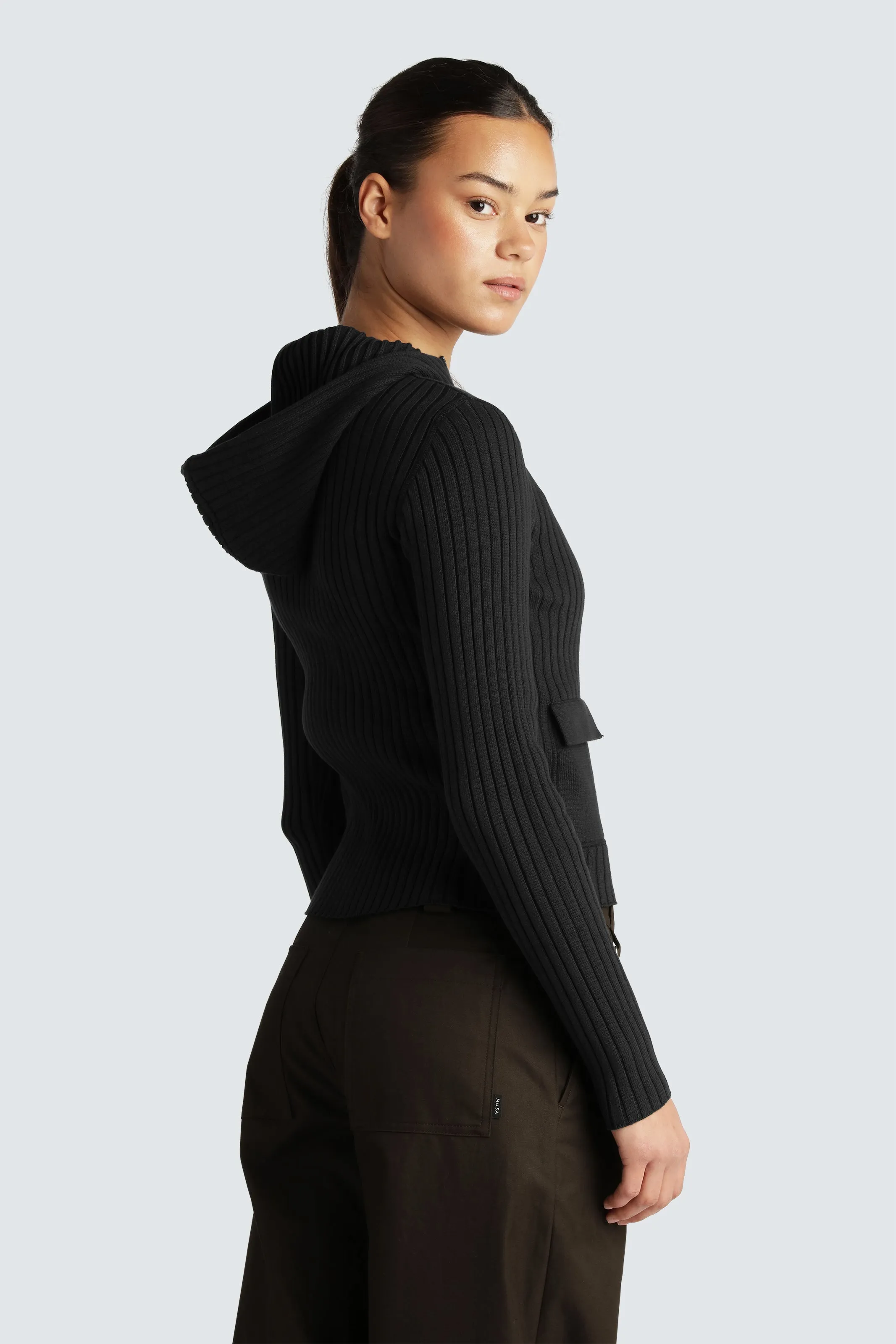 LOWKEY1 ZIP KNIT