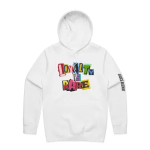 Loyalty Is Rare (OG) | White Hoodie