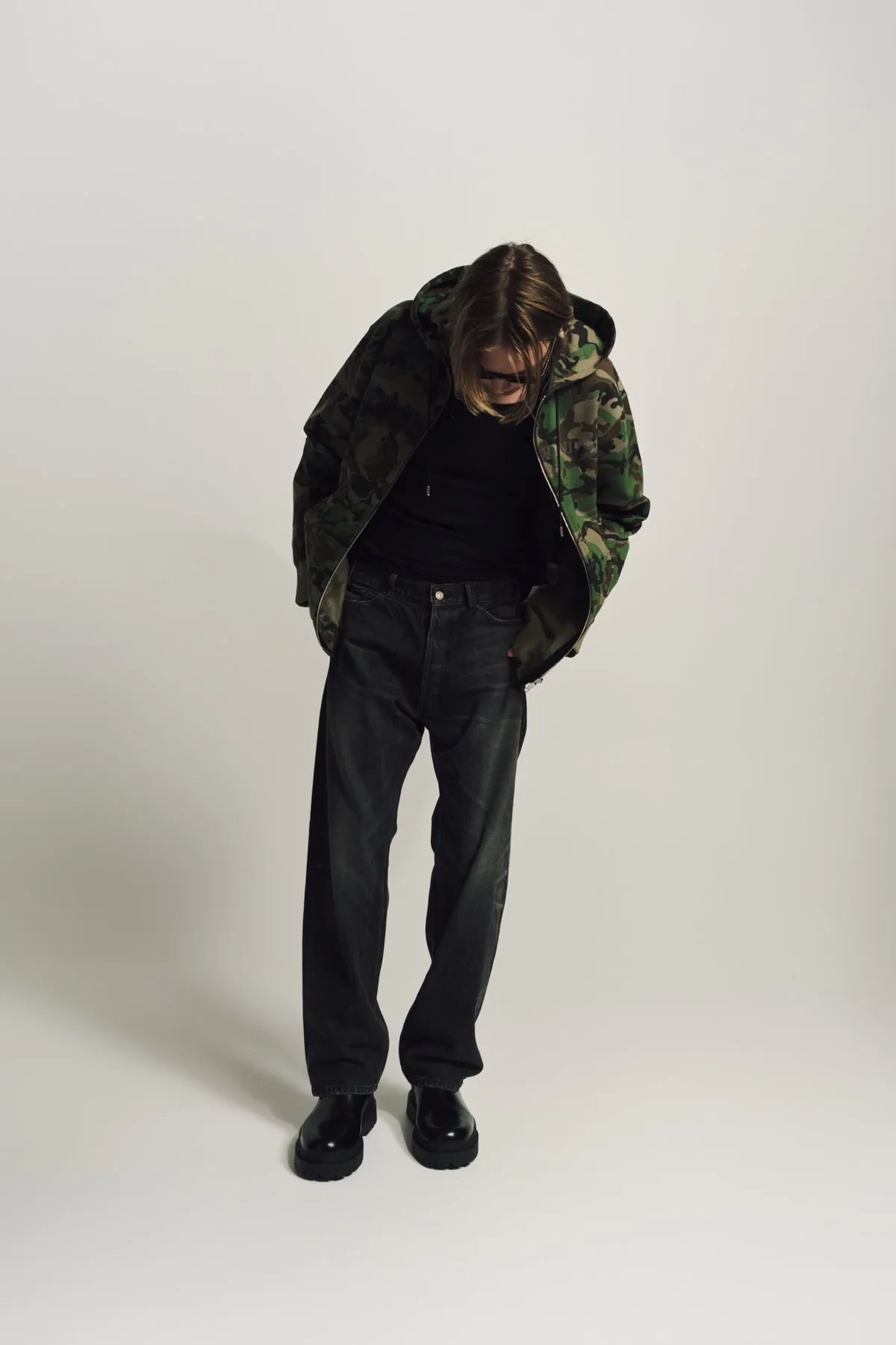MASTERMIND | CAMO ZIP-UP HOODIE