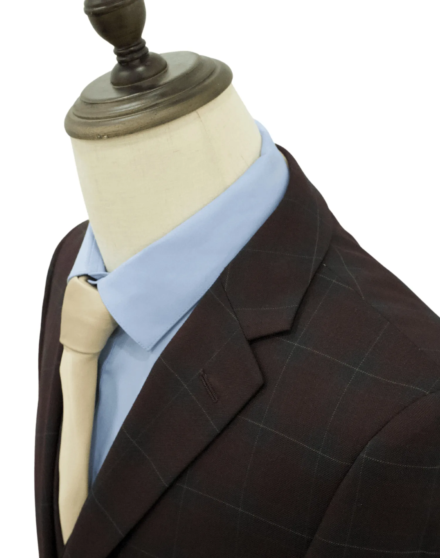 Mazari Slim Fit Suit Venice - Burgundy 2312