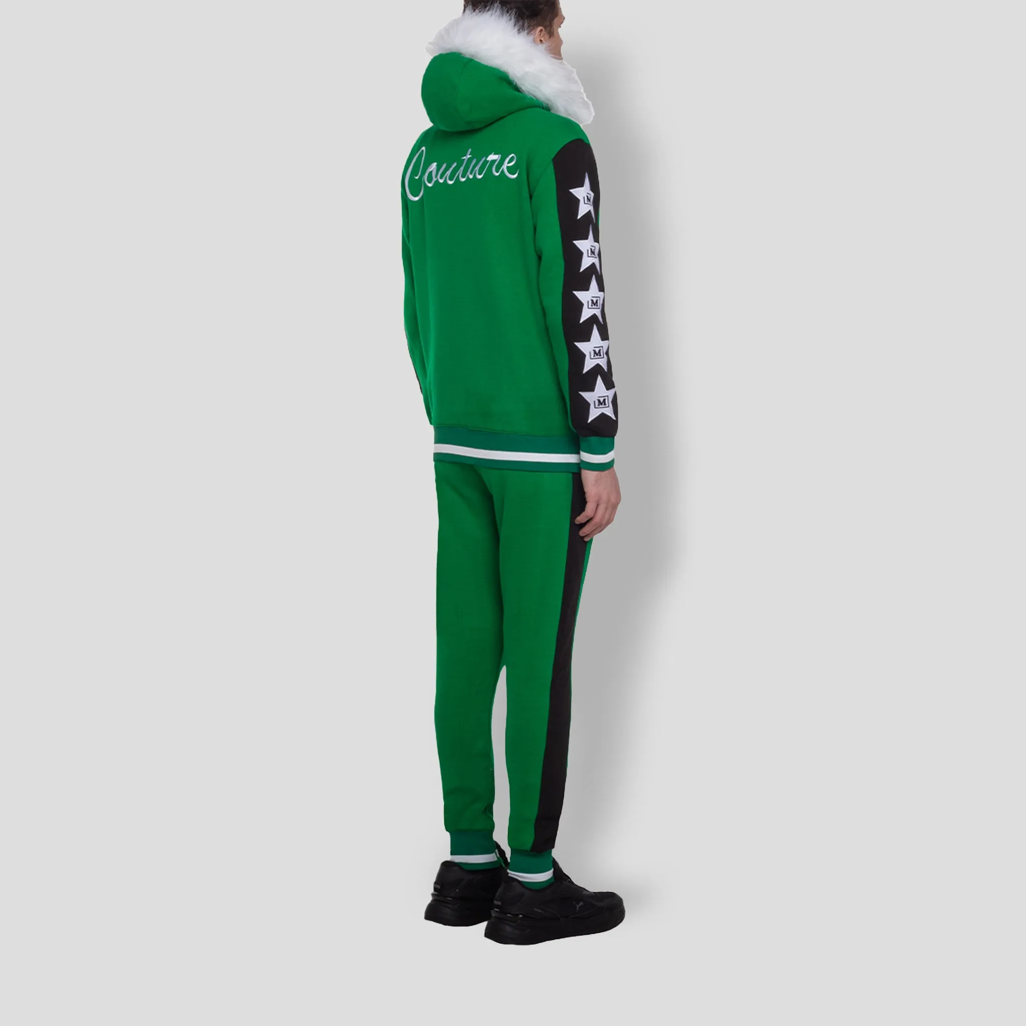 MDB Clearance Men's M-Star Fur Hooded Fleece Sweatsuit