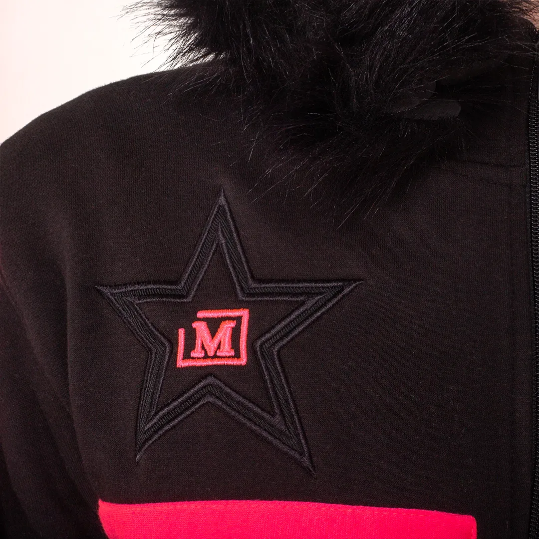 MDB Clearance Men's M-Star Fur Hooded Fleece Sweatsuit
