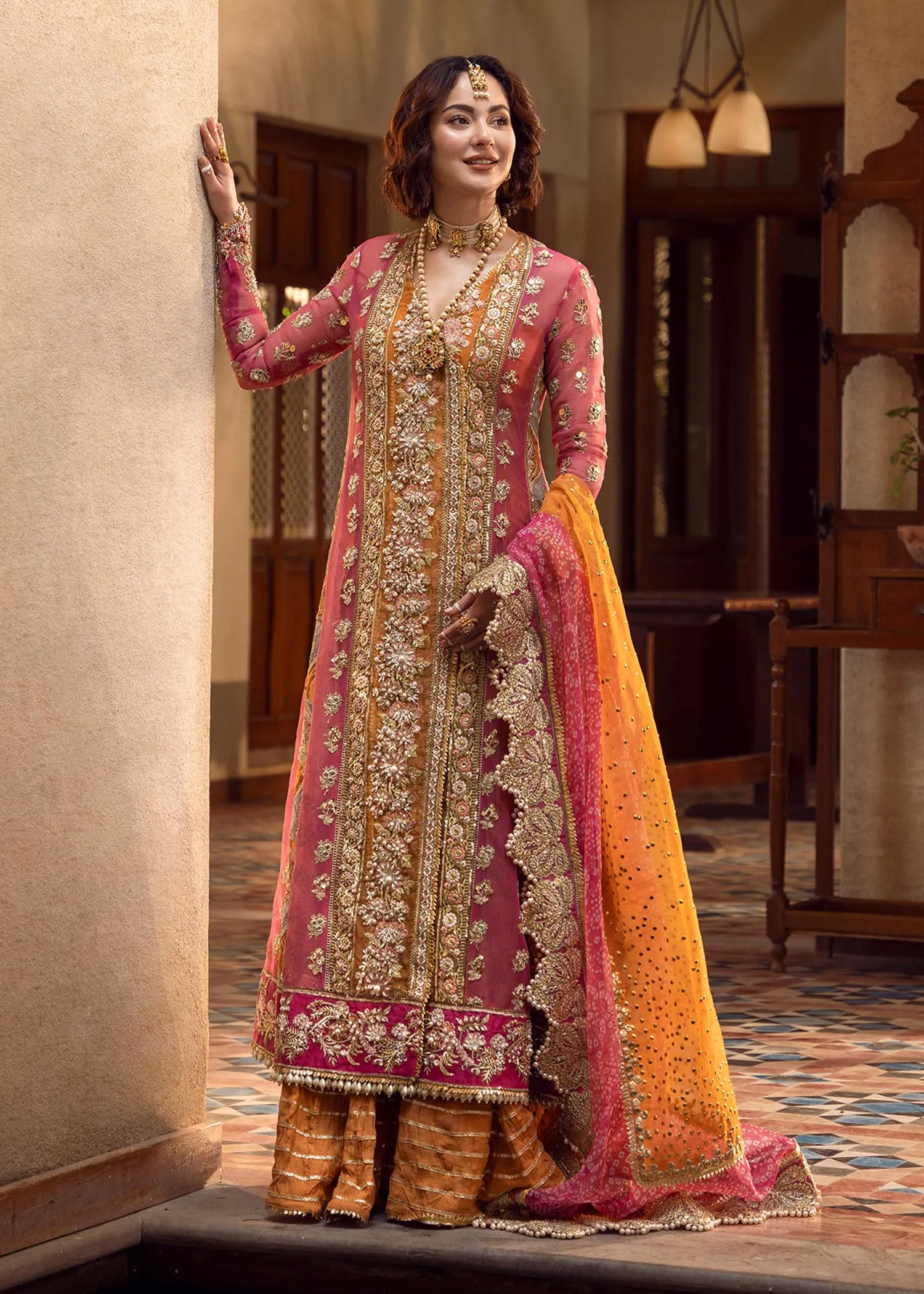 Mehndi Galore |  Crimson Aik Jhalak Wedding Collection 2022 | Unstitched Embroidered Wedding Suits