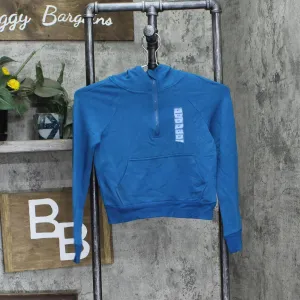 Member's Mark Girls Favorite 1/4 Zip Hoodie HZG21-0031 Teak Star Blue 6/7