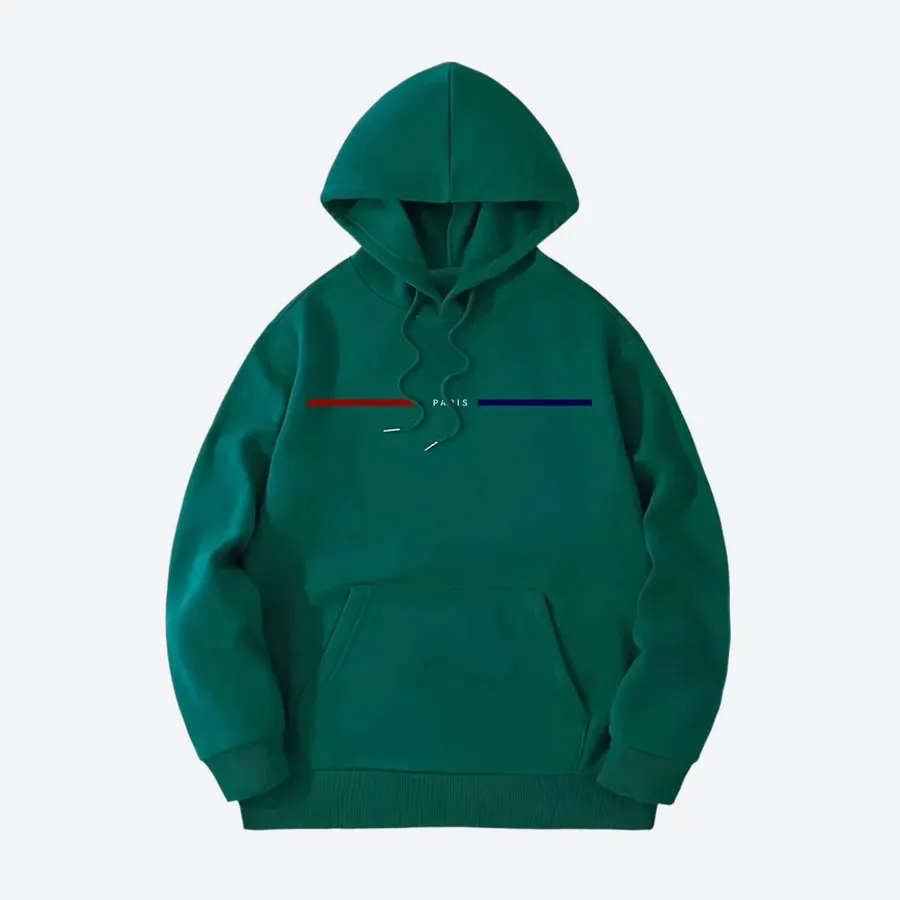 Minimalist Pullover Hooded Sweatshirts with Pockets