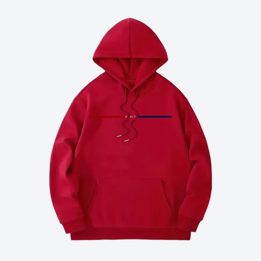 Minimalist Pullover Hooded Sweatshirts with Pockets