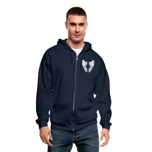 My Husband Guardian Angel Gildan Heavy Blend Adult Zip Hoodie  (CK3604 zip)