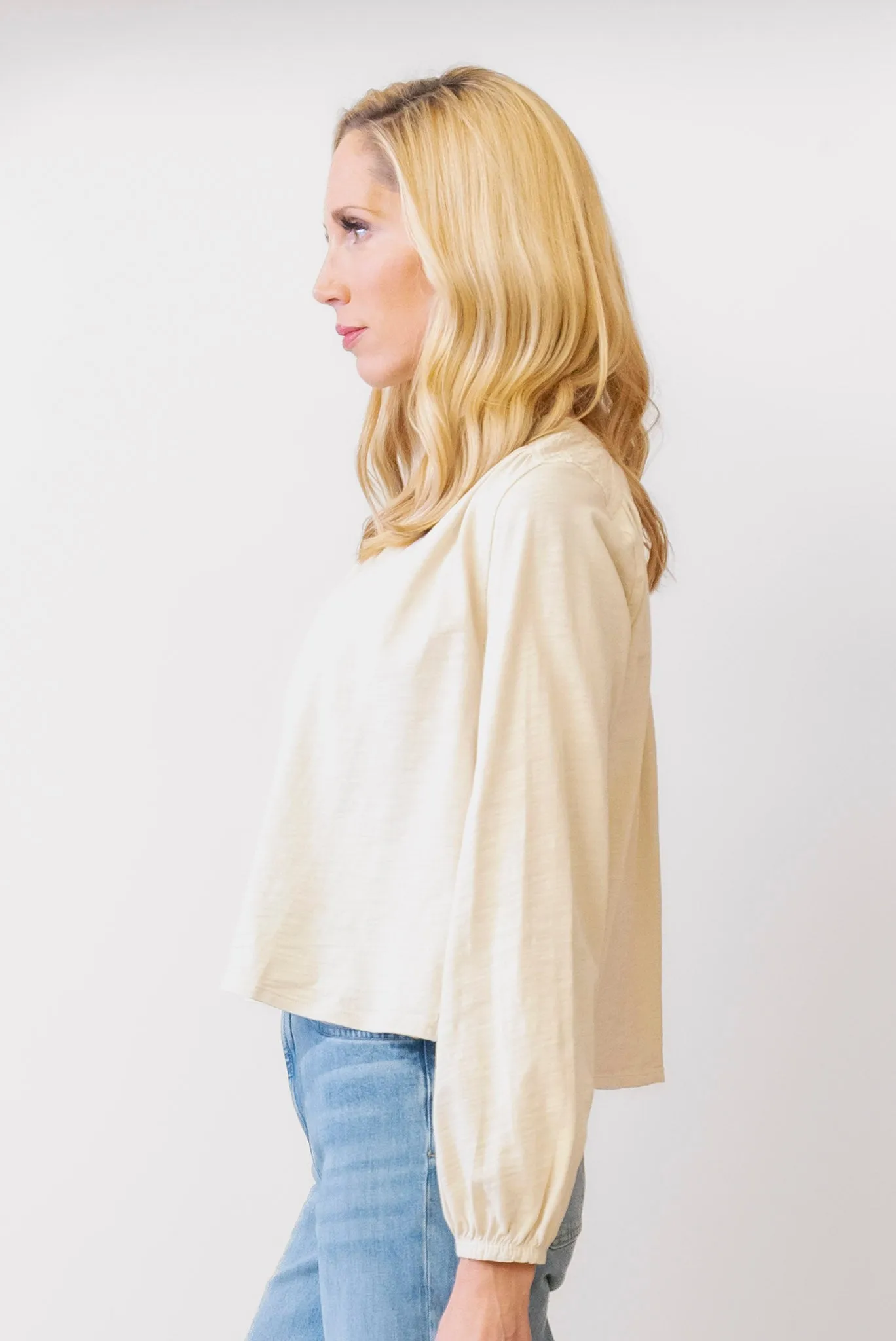 NATION Maya V-Neck Top