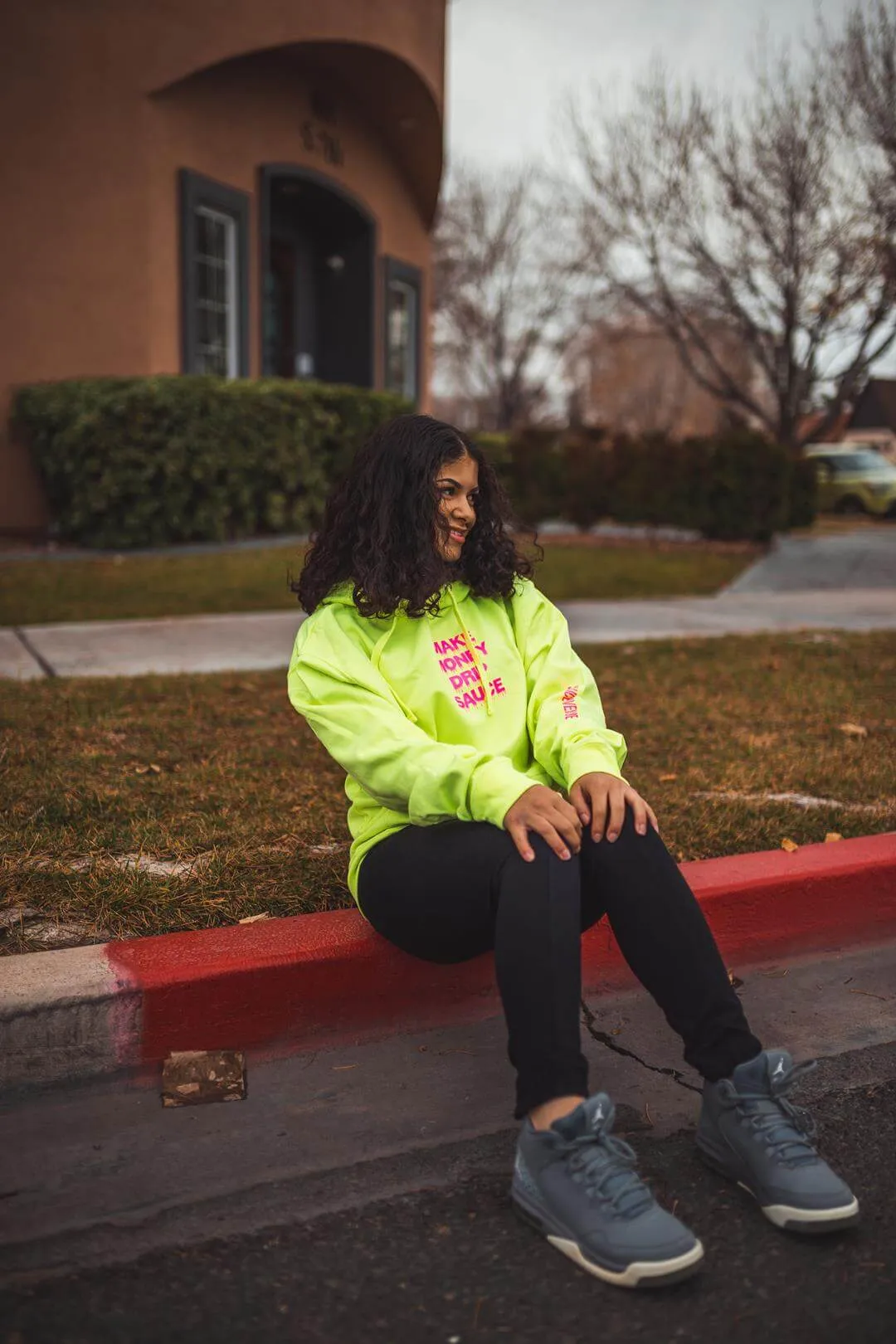 Neon Pink MMDS | Neon Yellow Hoodie