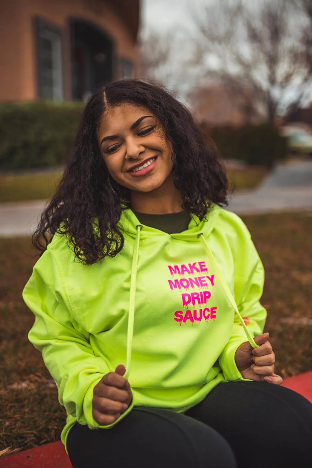 Neon Pink MMDS | Neon Yellow Hoodie