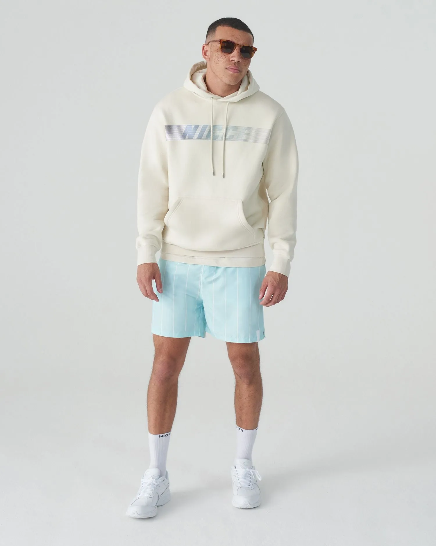 Nicce Laja Hoodie Quartz White