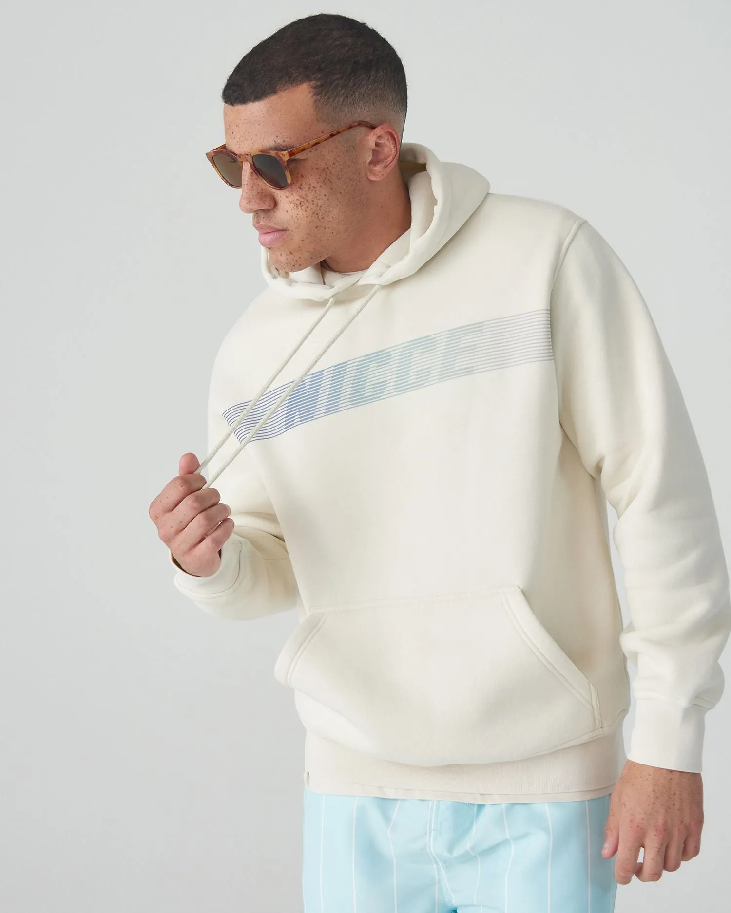 Nicce Laja Hoodie Quartz White