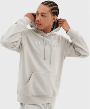 Nicce Mercury Hoodie Stone Grey