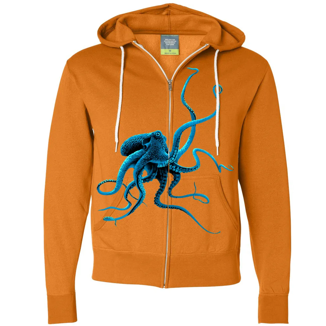Octopus Zip-Up Hoodie