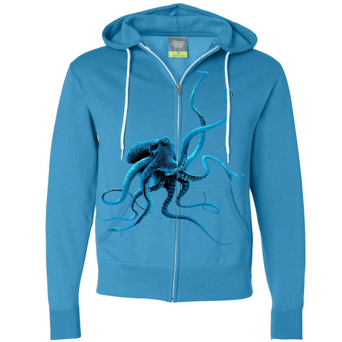 Octopus Zip-Up Hoodie
