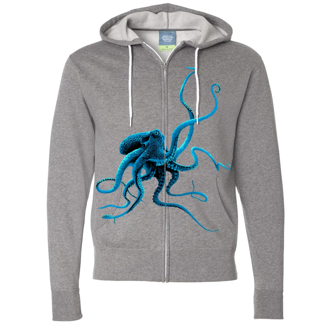 Octopus Zip-Up Hoodie