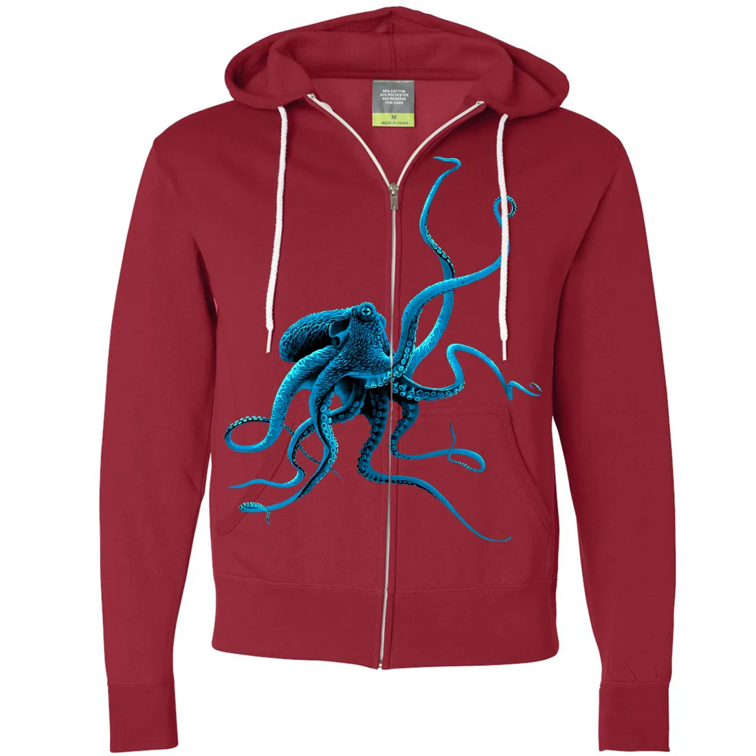 Octopus Zip-Up Hoodie