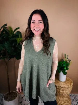 Ollie Oversized V-neck Sweater
