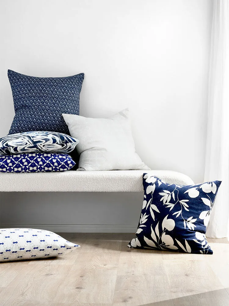 Petal Patchwork Linen Cushion - 60x60cm