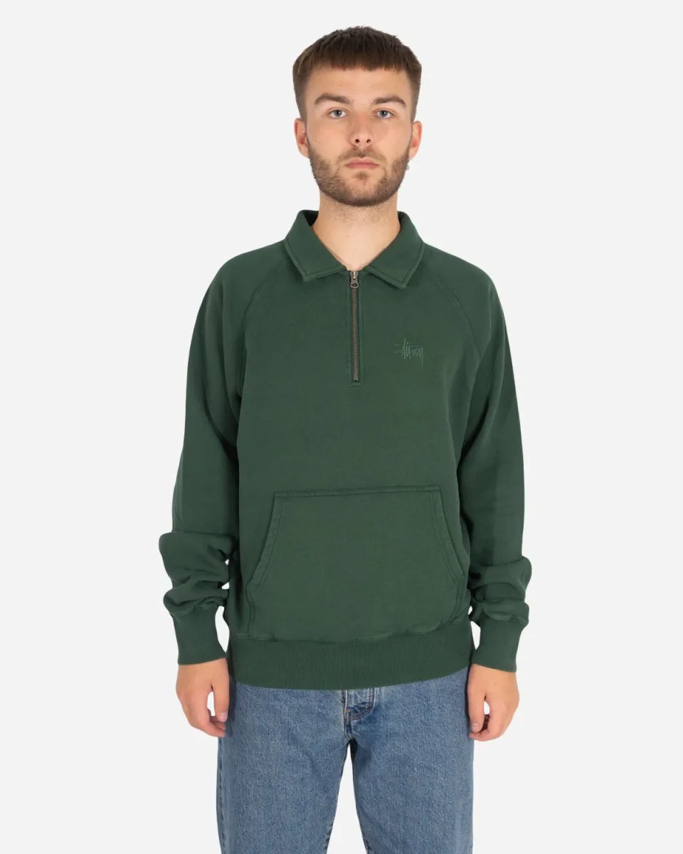 Polo Zip Fleece - Green