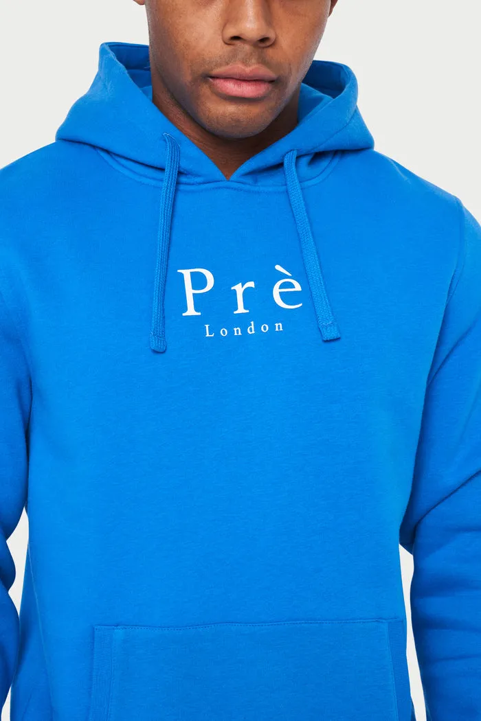 Pre London Essential Hoodie Cobalt Blue
