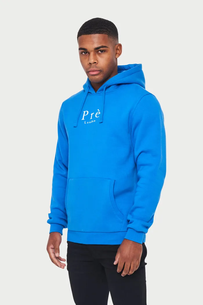 Pre London Essential Hoodie Cobalt Blue