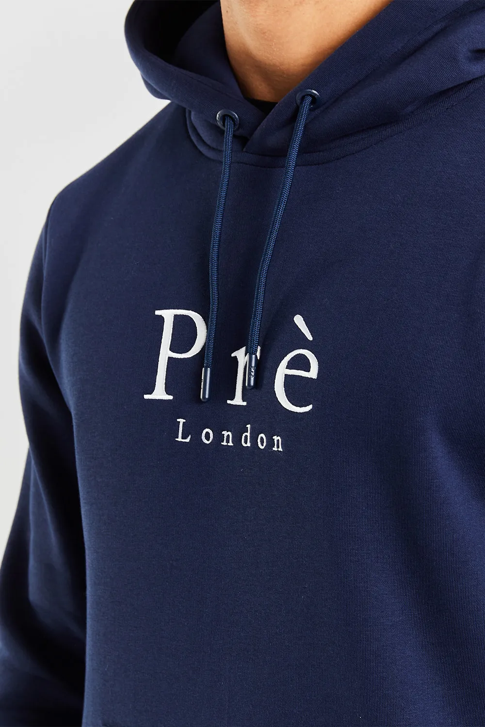 Pre London Essential Hoodie Navy Blue