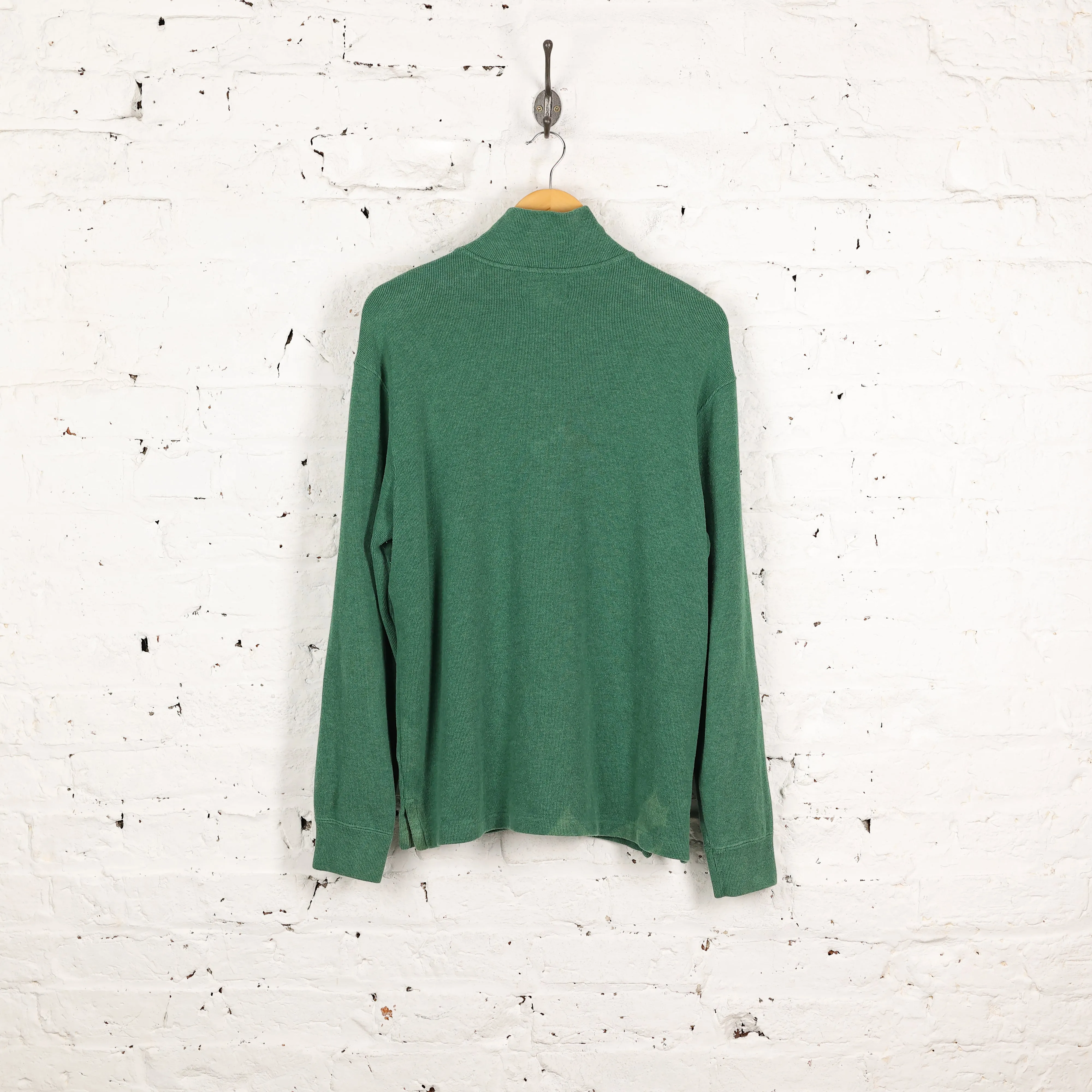 Ralph Lauren 1/4 Zip Sweatshirt - Green - M
