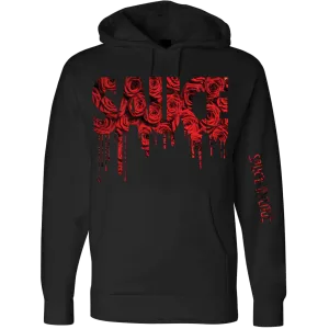 Red Rose Sauce | Black Hoodie