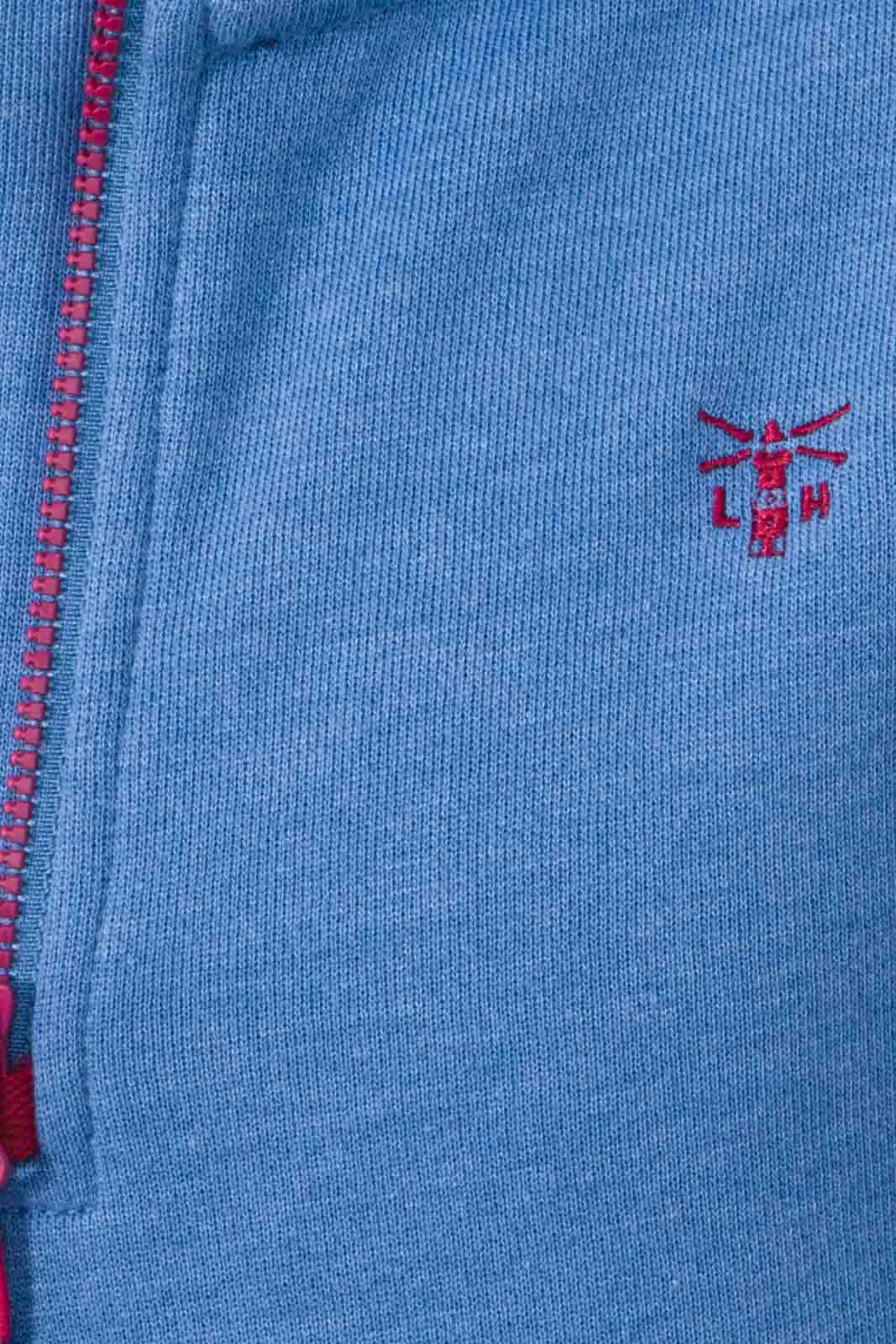 Robyn Girls Half Zip Jersey - Cornflower