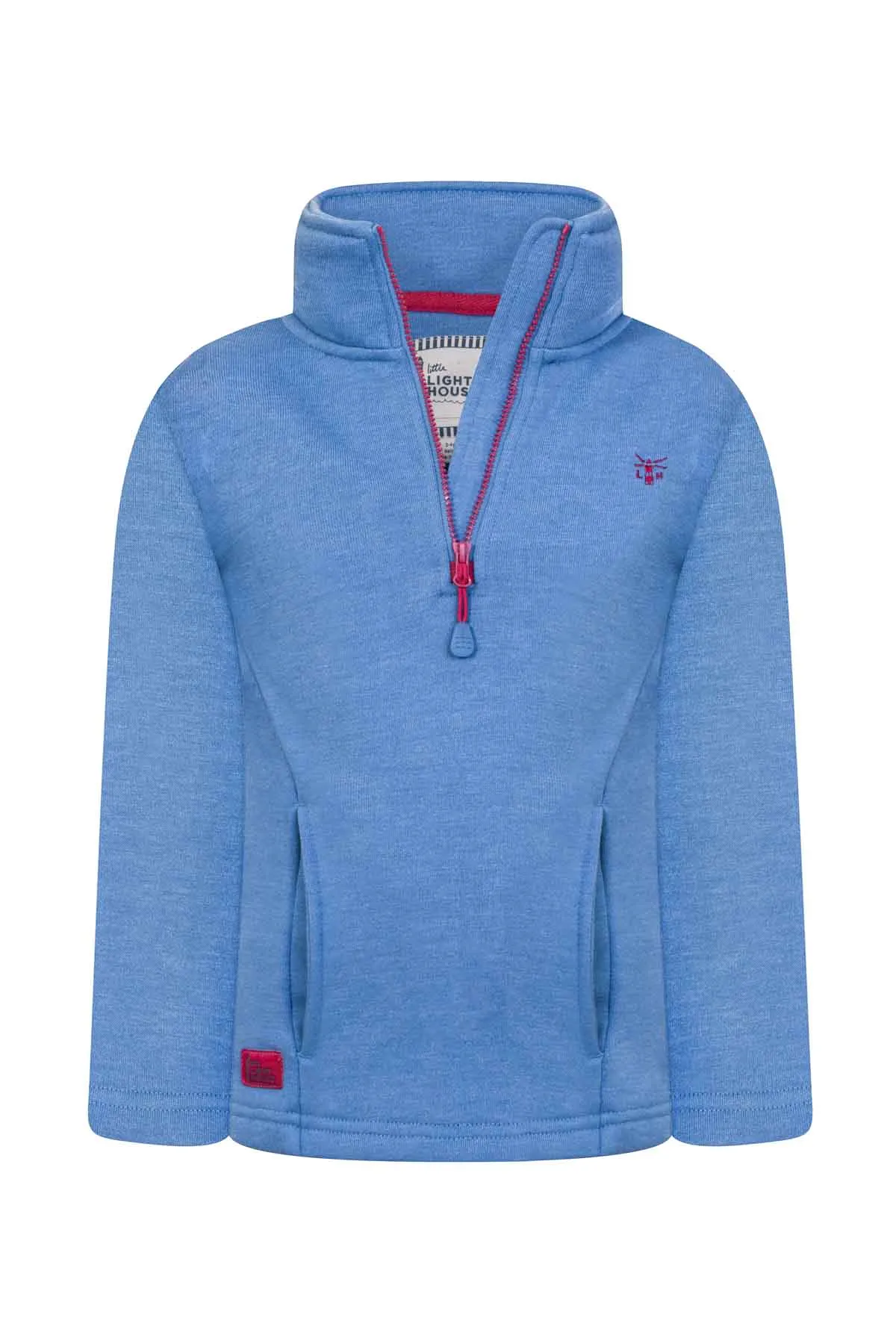 Robyn Girls Half Zip Jersey - Cornflower